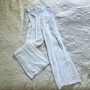 Wide Leg White Pants